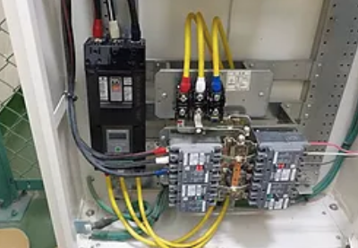 電子ブレーカー施工