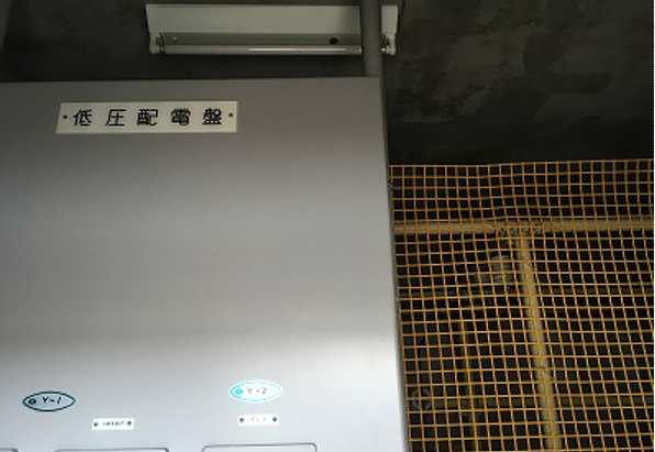 電子ブレーカー施工
