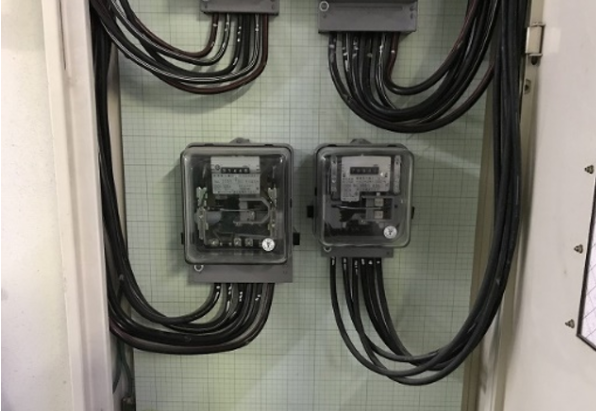 電子ブレーカー施工